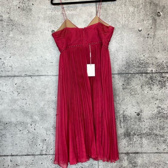 SOLD ON FB✨Self-Portrait Pleated Midi Dress - Picture 3 of 8